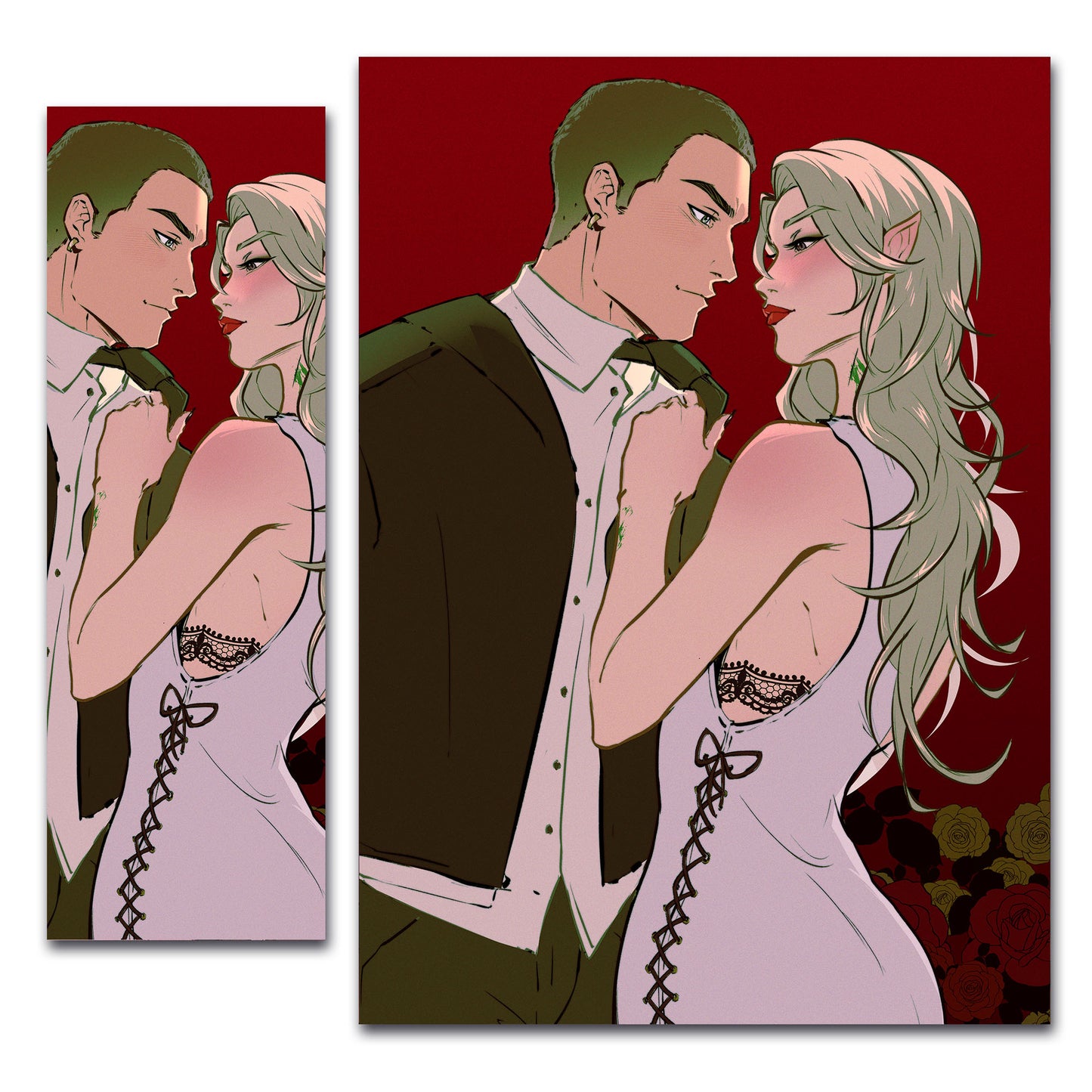 Kiss Me (BRIDE Inspired) Art Print & Bookmark