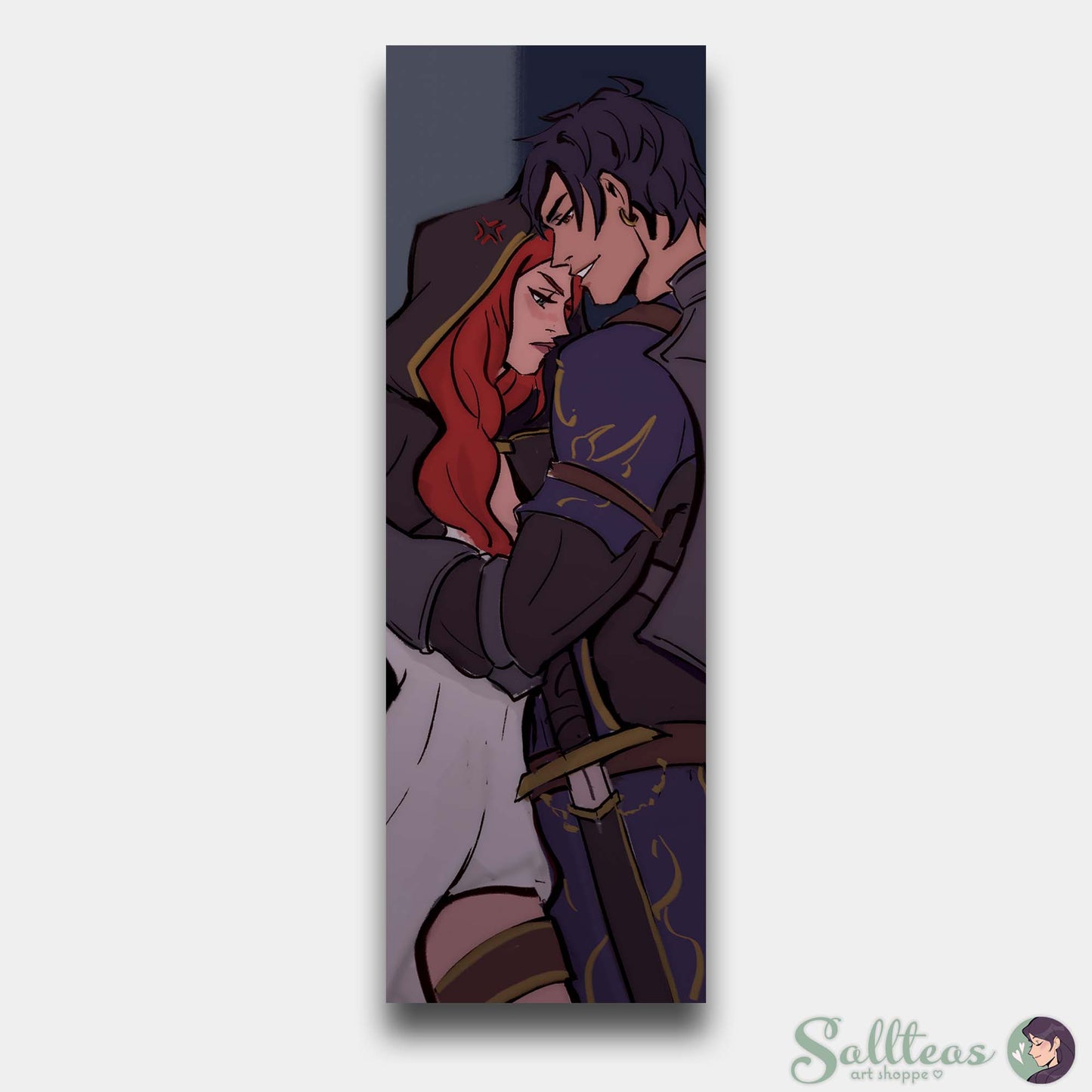 On The Rise (Poppy and Hawke Inspired) Art Bookmark
