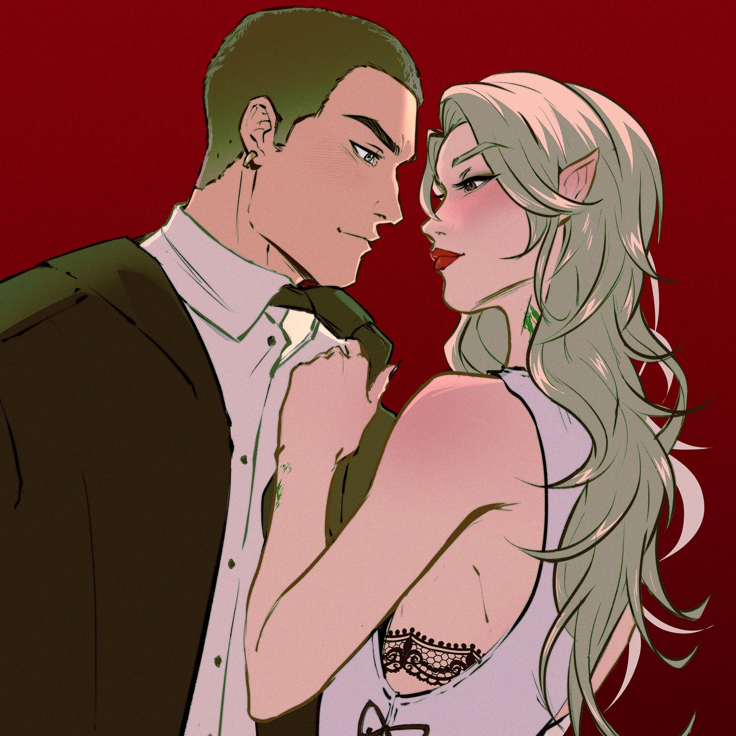 Kiss Me (BRIDE Inspired) Art Print & Bookmark