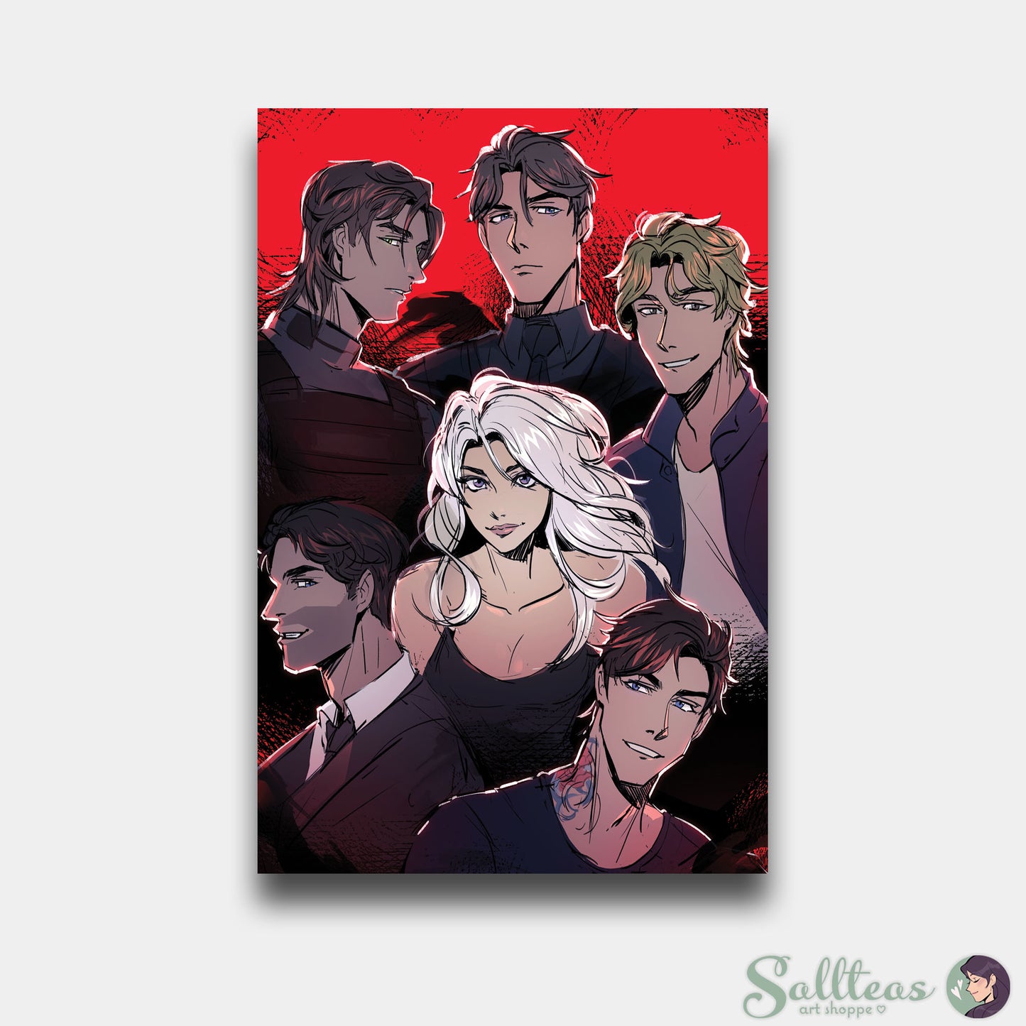 The Six: A Bonds that Tie Inspired Print