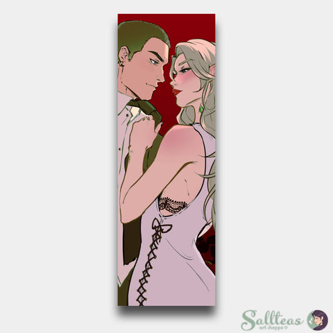 Kiss Me: A BRIDE (BY Ali Hazelwood) Inspired Bookmark | OFFICIALLY LICENSED