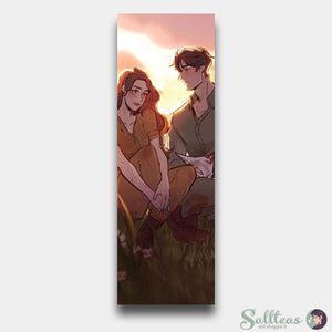 A Moment in the Fields: A Divine Rivals Inspired Bookmark
