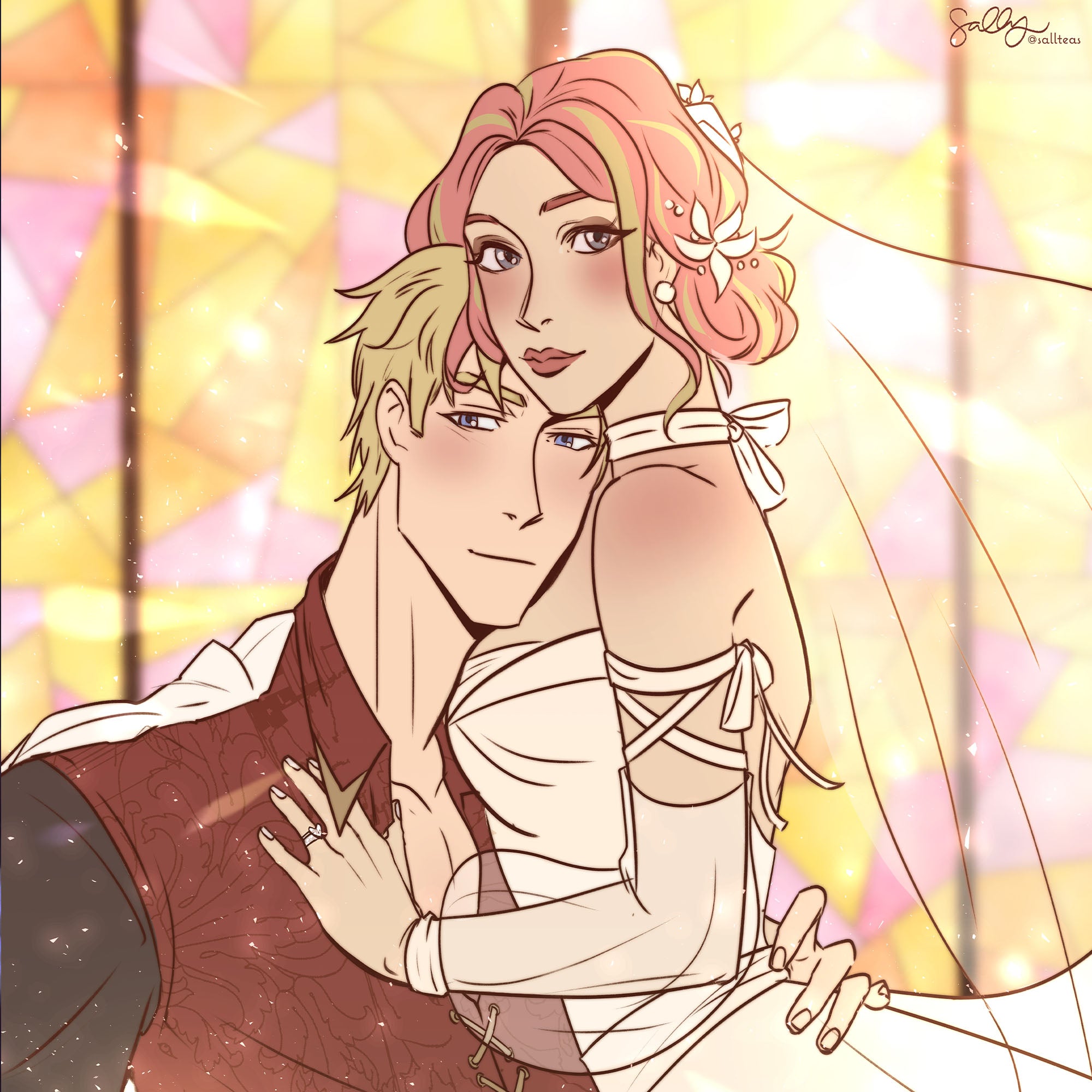 Happily Ever After (Evangeline and Jacks Inspired) Art Print & Bookmark