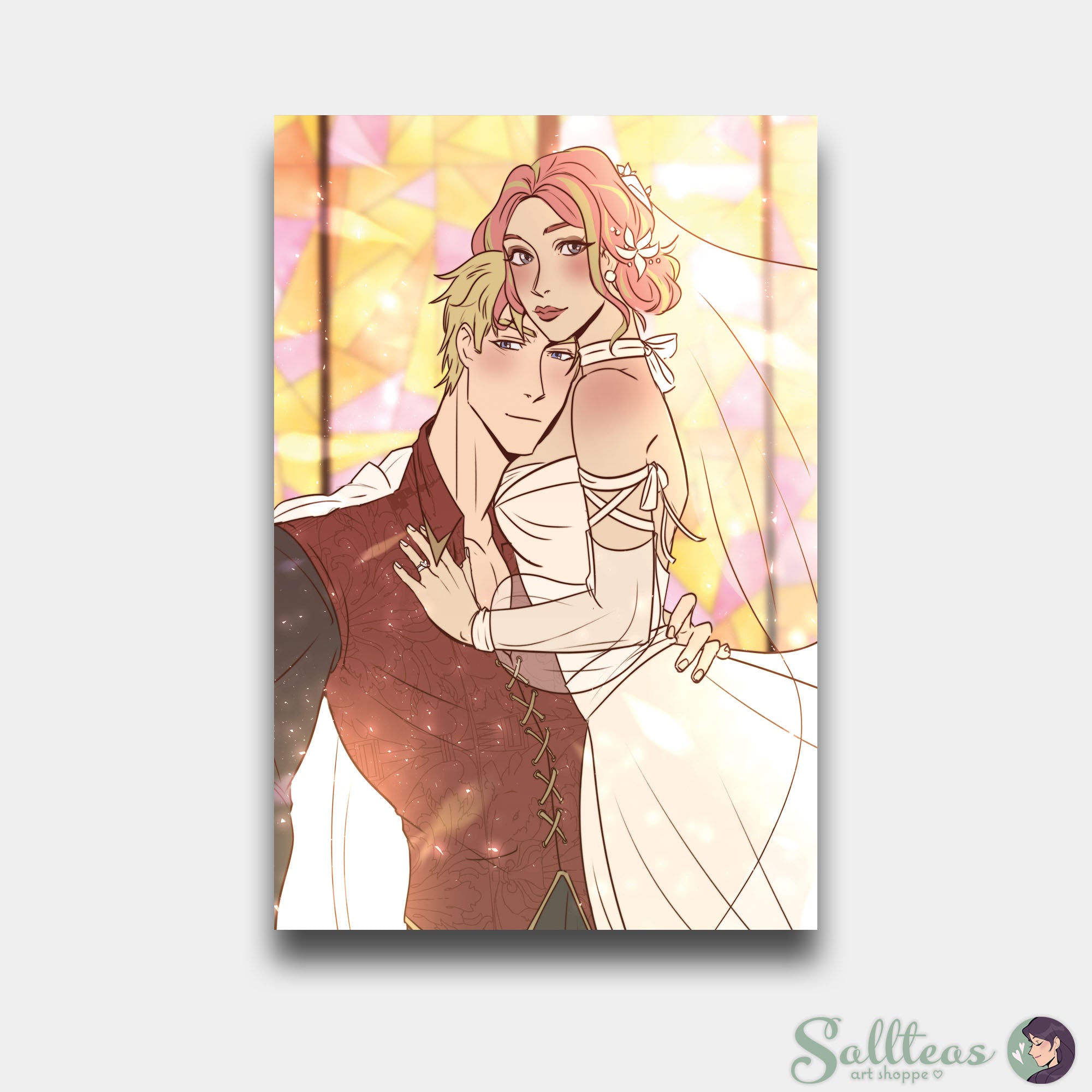 Happily Ever After: Evangeline and Jacks Inspired Print (Patreon July 2023)