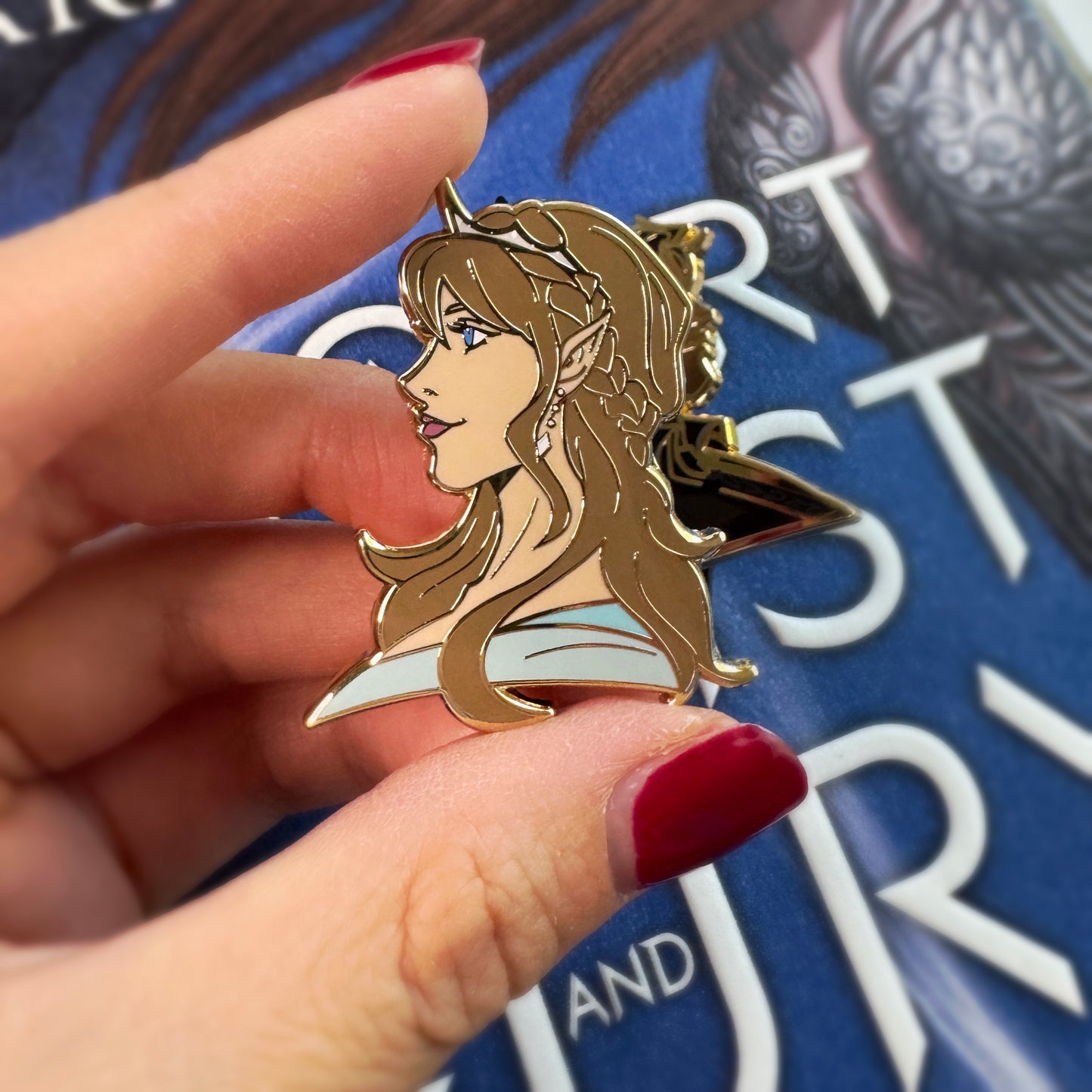 Feyre & Rhysand Character Pins | Feysand | A Court of Mist and Fury | OFFICIALLY LICENSED