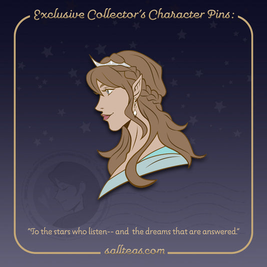 [PRE-ORDER] Feyre & Rhysand Character Pins | Feysand | A Court of Mist and Fury | OFFICIALLY LICENSED
