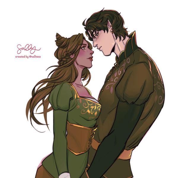 I Need You (Jude and Cardan Inspired) Art Print & Bookmark