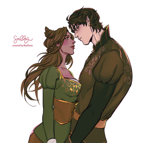 I Need You (Jude and Cardan Inspired) Art Print & Bookmark