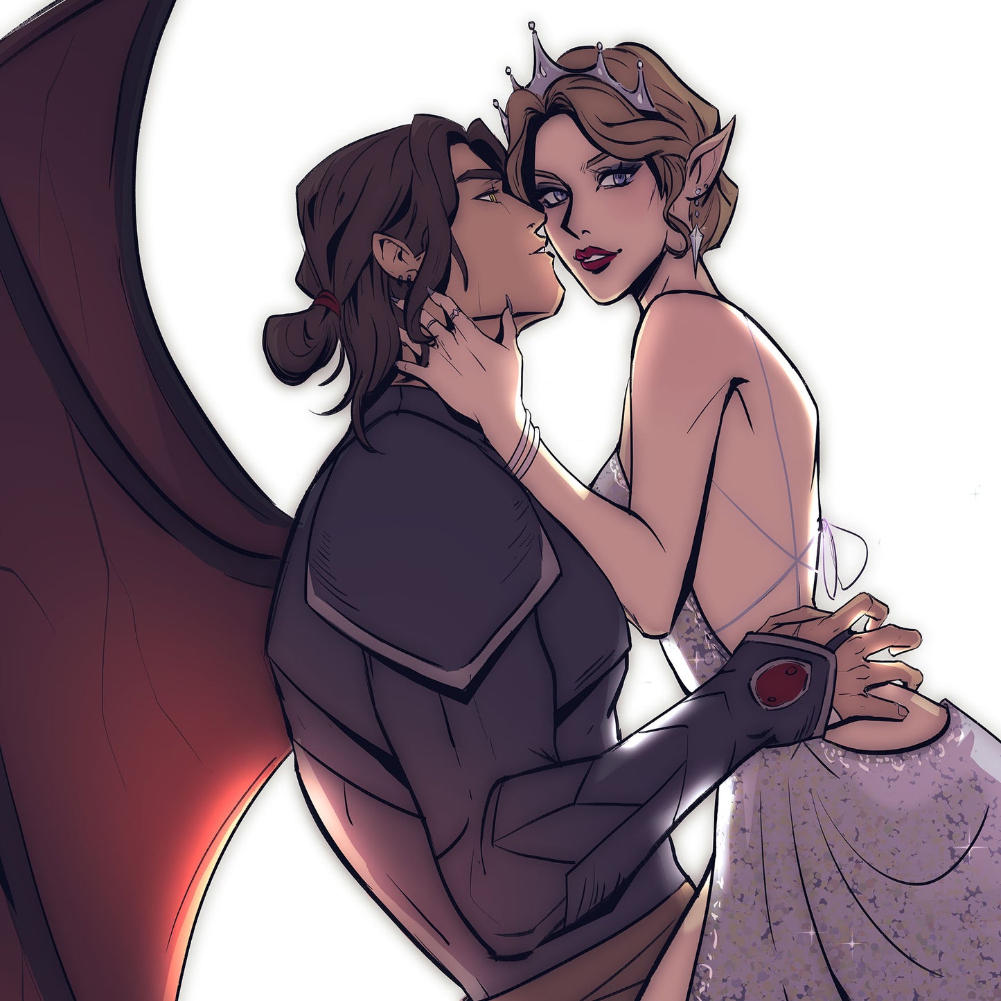 Made for Me (Nesta and Cassian Inspired) Art Print & Bookmark