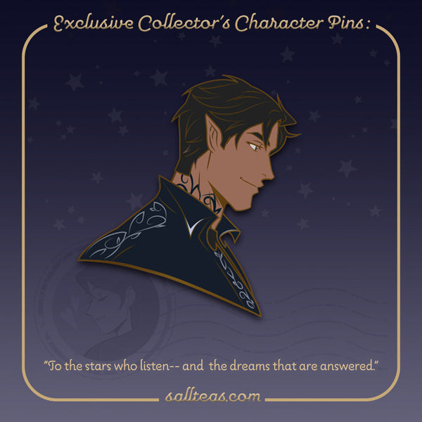 [PRE-ORDER] Feyre & Rhysand Character Pins | Feysand | A Court of Mist and Fury | OFFICIALLY LICENSED