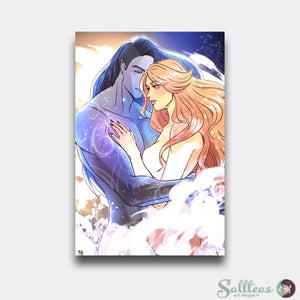 Ruhn and Lidia: A World Beyond Art Print| OFFICIALLY LICENSED