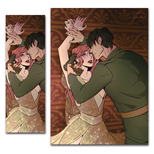 Desire (Rune and Gideon Inspired) Art Print & Bookmark