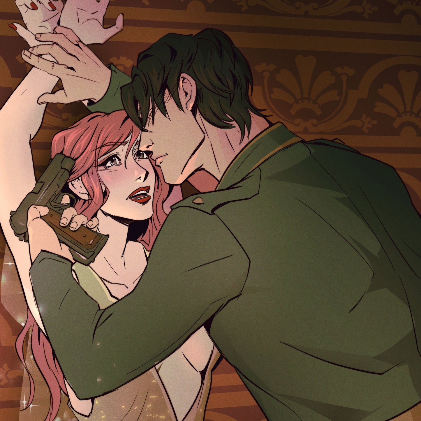 Desire (Rune and Gideon Inspired) Art Print & Bookmark