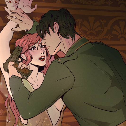 Desire (Rune and Gideon Inspired) Art Print & Bookmark