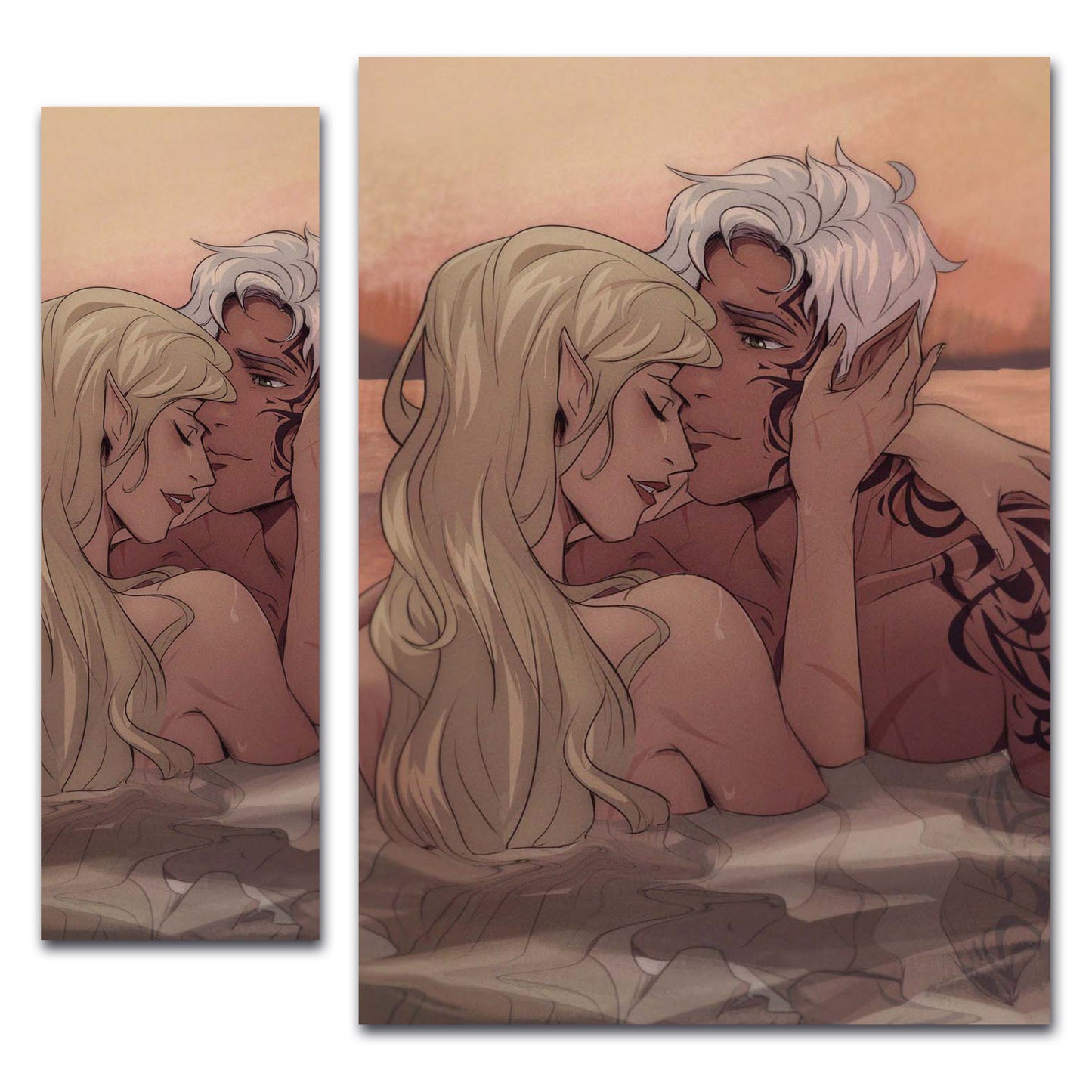 To Whatever End (Rowan & Aelin Inspired) Art Print & Bookmark