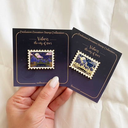 Velaris Location Stamp Hard Enamel Pin | OFFICIALLY LICENSED