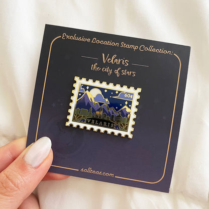 Velaris Location Stamp Hard Enamel Pin | OFFICIALLY LICENSED