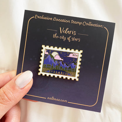 Velaris Location Stamp Hard Enamel Pin | OFFICIALLY LICENSED