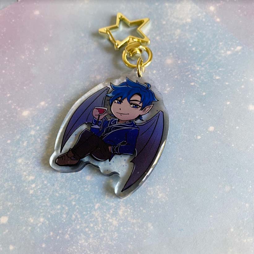 Starcrossed: Feyre & Rhysand Inspired Acrylic Charms | OFFICIALLY LICENSED