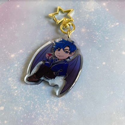 Starcrossed: Feyre & Rhysand Inspired Acrylic Charms | OFFICIALLY LICENSED
