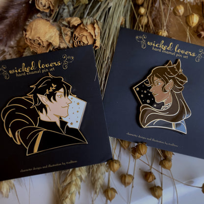 Wicked Lovers: Jurdan Inspired Hard Enamel Pin Set