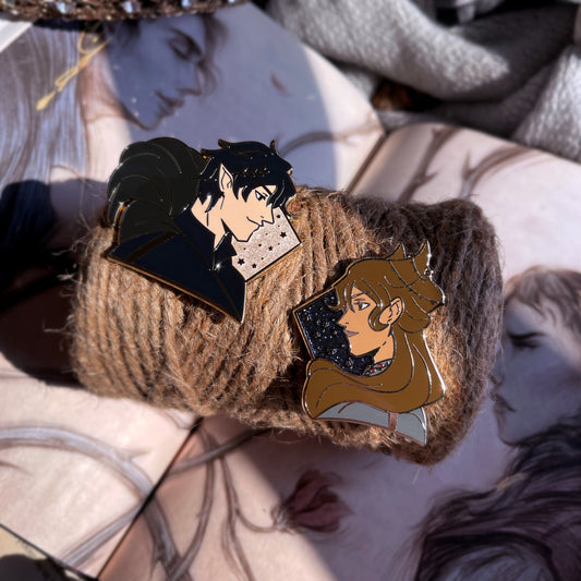 Wicked Lovers: Jurdan Inspired Hard Enamel Pin Set